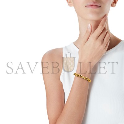 HERMÈS GOLD 'CHAINE D'ANCRE' BRACELET 